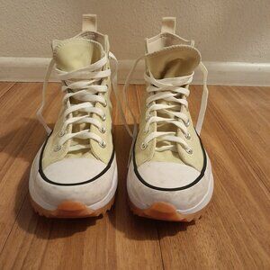 Light yellow Converse Size 7 Womens